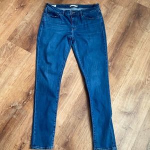 Levi’s 711 Skinny Dark Wash Big E Denim Jeans Size 32